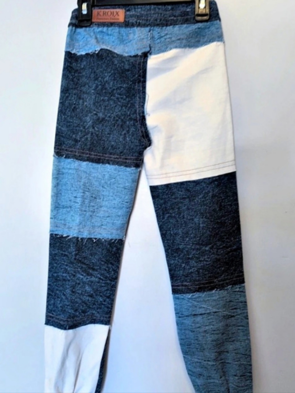 Kroix Boys XL/6X Color Block Denim Jogger Jeans